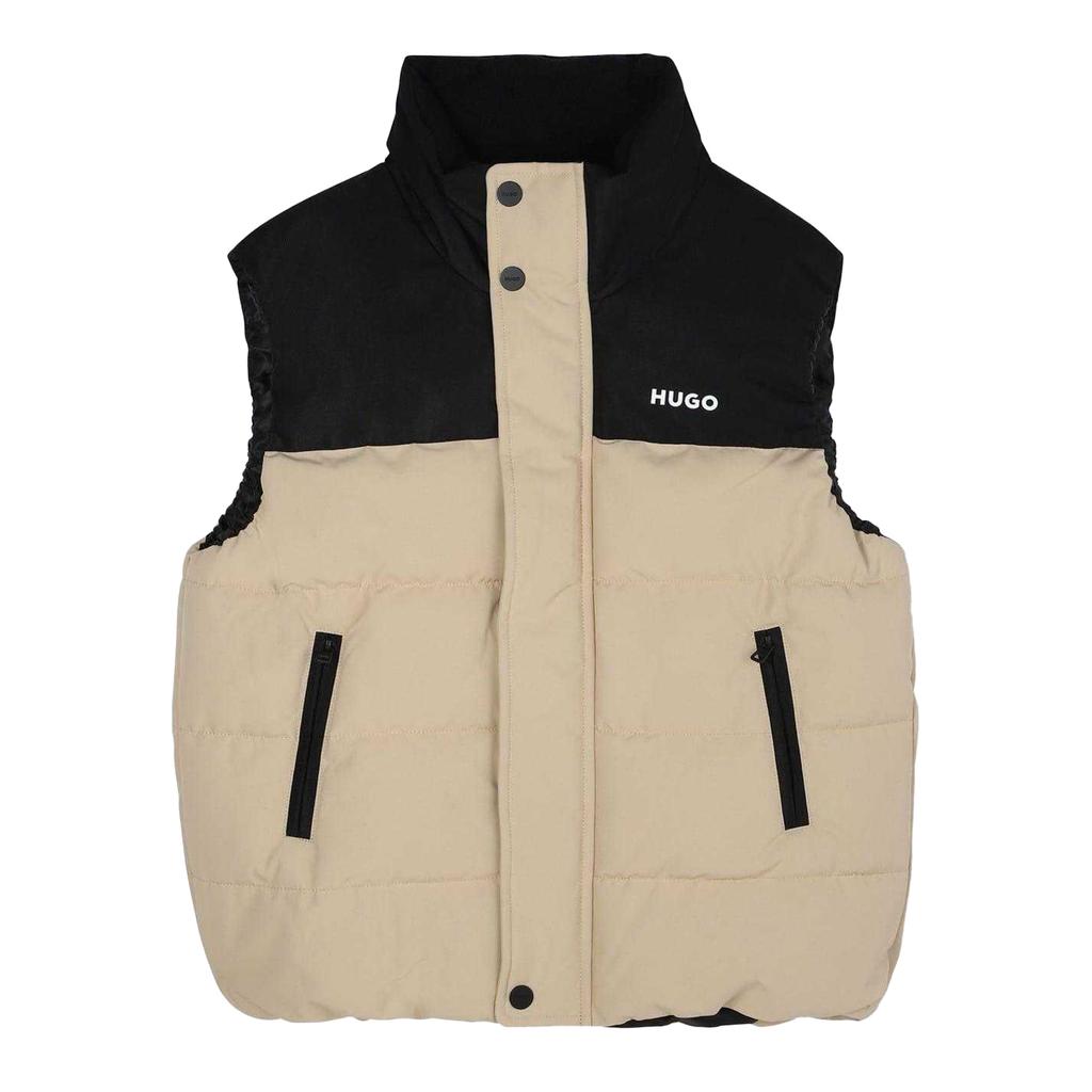 Hugo Childrens/Kids Padded Reversible Regular Sleeveless Gilet