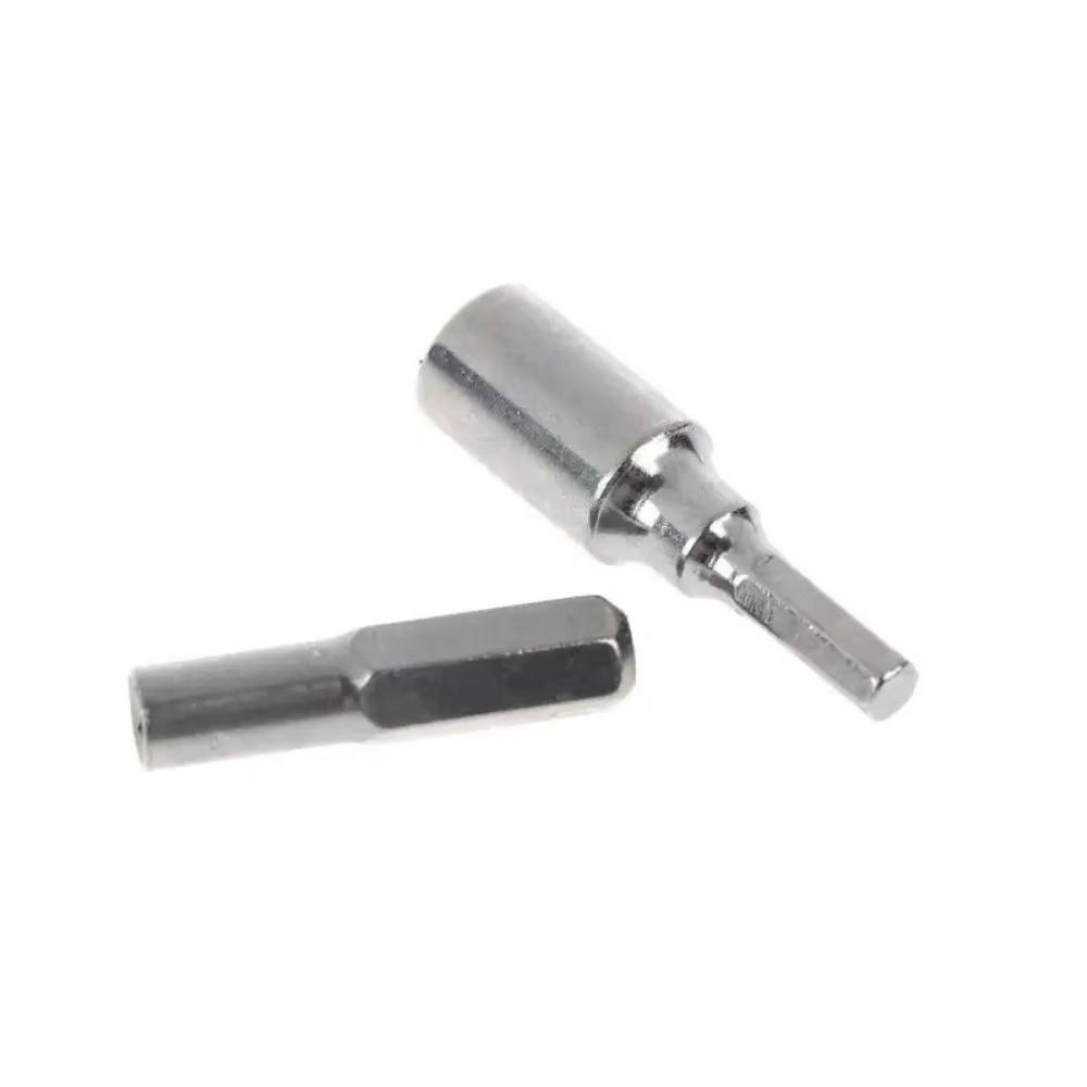 1/2Pcs 6.35mm To 4mm Magnetic Bit Holder Magnetic Screwdriver Bit Adapter Phone Repair