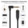 6.5mm Male To Female 6.3SP Stereo Audio Extension Cable Audio Interconnect Cord For Professional Sound Quality