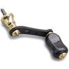 HEIGHTEN 42mm Reel Handle with 21mm Knob for Shimano Daiwa Spinning Reel [Light Game Stream Fishing] Gourd Series (Gold) (748)