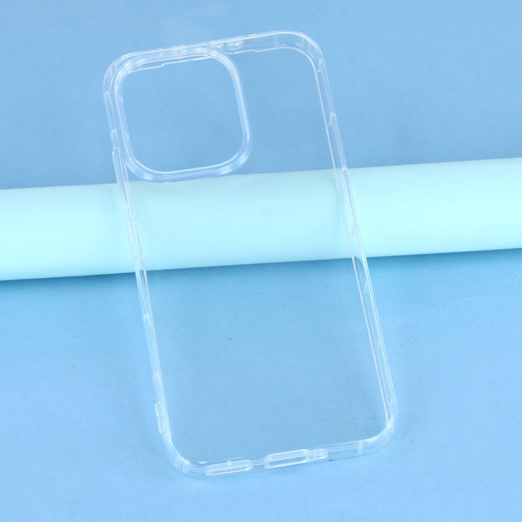 For Oppo Reno15 Pro 5G (Global) / Reno15 5G (China) Case Transparent TPU Phone Back Cover Airbag Protection