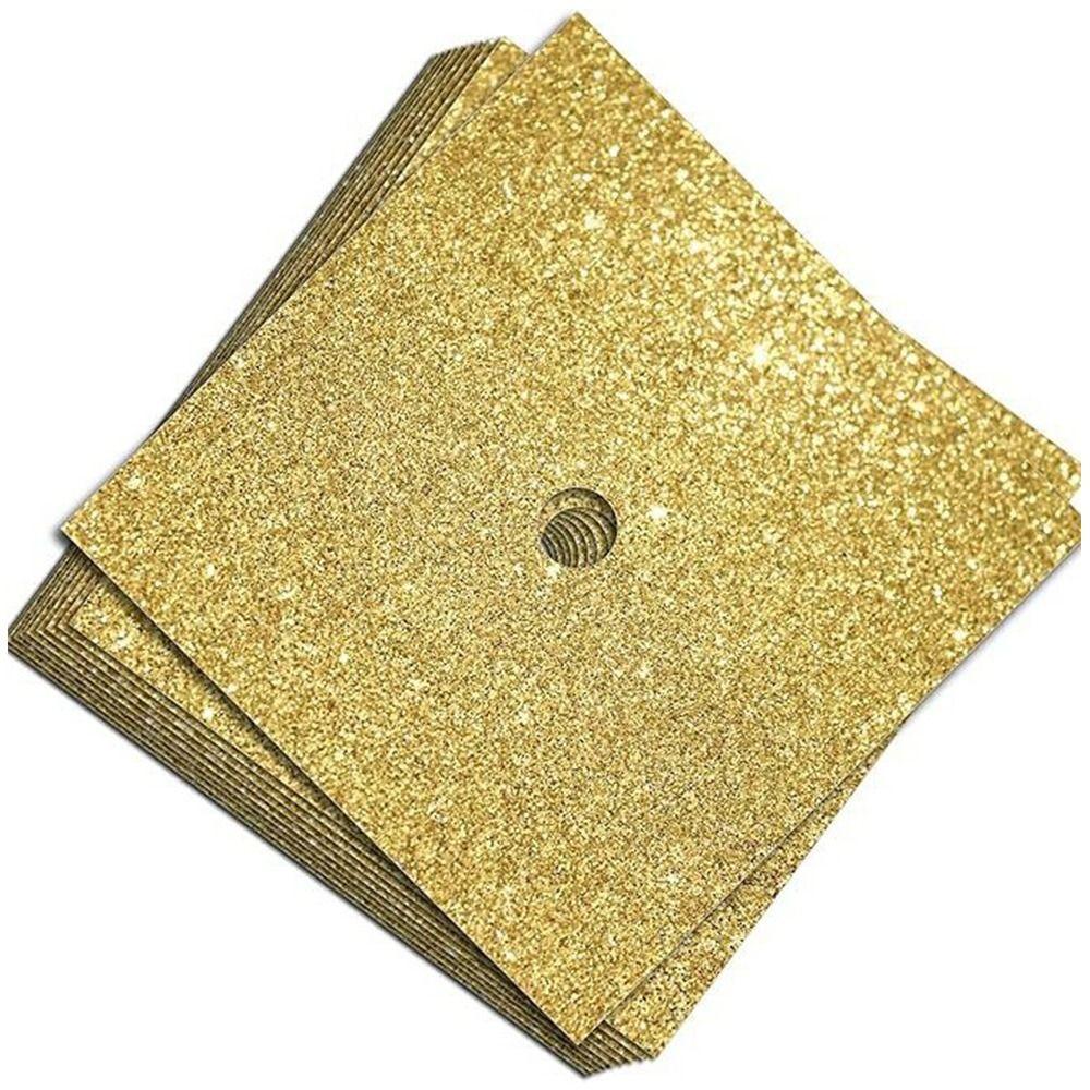 Degree Ceremony Graduation Hat Decoration Stickers Graduation Cap Topper Glitter Grad Cap