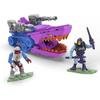 Mega Construx - Les Maîtres De l’Univers - Squalor - Coffret De Construction Avec Tank-Requin De Skeletor, Chenilles, Canons Laser -