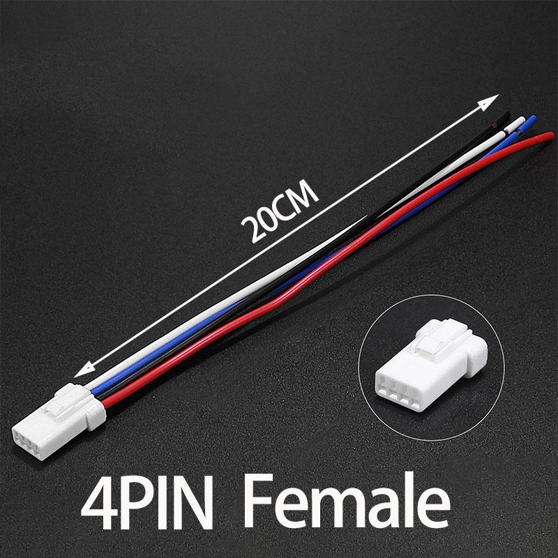 Waterproof 6P Car Connector Male Female Pair 20cm Wiring Harness Terminal Compatible With JST Jwpf Series 2/3/4/6/8pin Optional