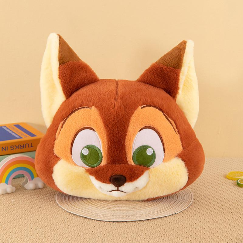 Trendy Animal Nick Judy Plush Fox Bunny Detective Dolls Stuffed Toy Bundle