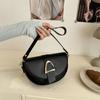 Нишевая дизайнерская сумка женская 2025 весна новая модная ретро на плечо сумка-мессенджер высококлассный зарубежный стиль сумка-седло