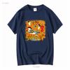 Steve Earle Band T Shirt Mans Fashion  Tops Summer Casual vintage Washed fashion Soft designer clothes Stylish Breathable