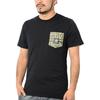 Originals Skateboarding Dakari Pocket S/S Tee Comfortable Soft Skin-Friendly Short Sleeve T-Shirt Men Tops Black DU8339