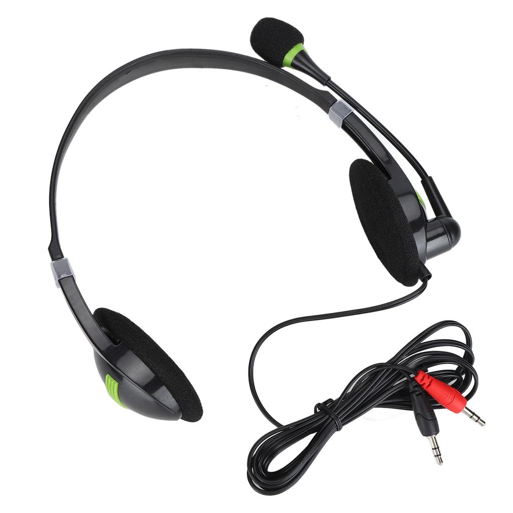 SY440MV Wired Headset 3.5mmUSB Customer Service Over Ear Headphones with Noise Cancelling