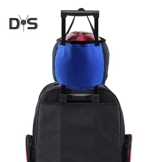 Сетчатая сумка для боулинга, сумка-тоут для одного мяча с ручкой, держатель для шаров для боулинга, сетчатая сумка для хранения спортивного инвентаря для спортзала на открытом воздухе