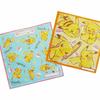 Bambina Co., Ltd. Pokemon Pikachu Napkin Set of 2 Lunch Cloths, Crayon Pattern, Pocket Monsters