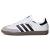 Adidas Samba OG Abrasion Resistant Lightweight Wear resistant And Lightweight Low top Skateboard Shoes Women's B75806(Team1324-LD)