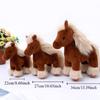 Stuffed Animal Realistic Horse Stuffed Toy Simulation Horse Simulation Horse Plush Toys   Kids Gift