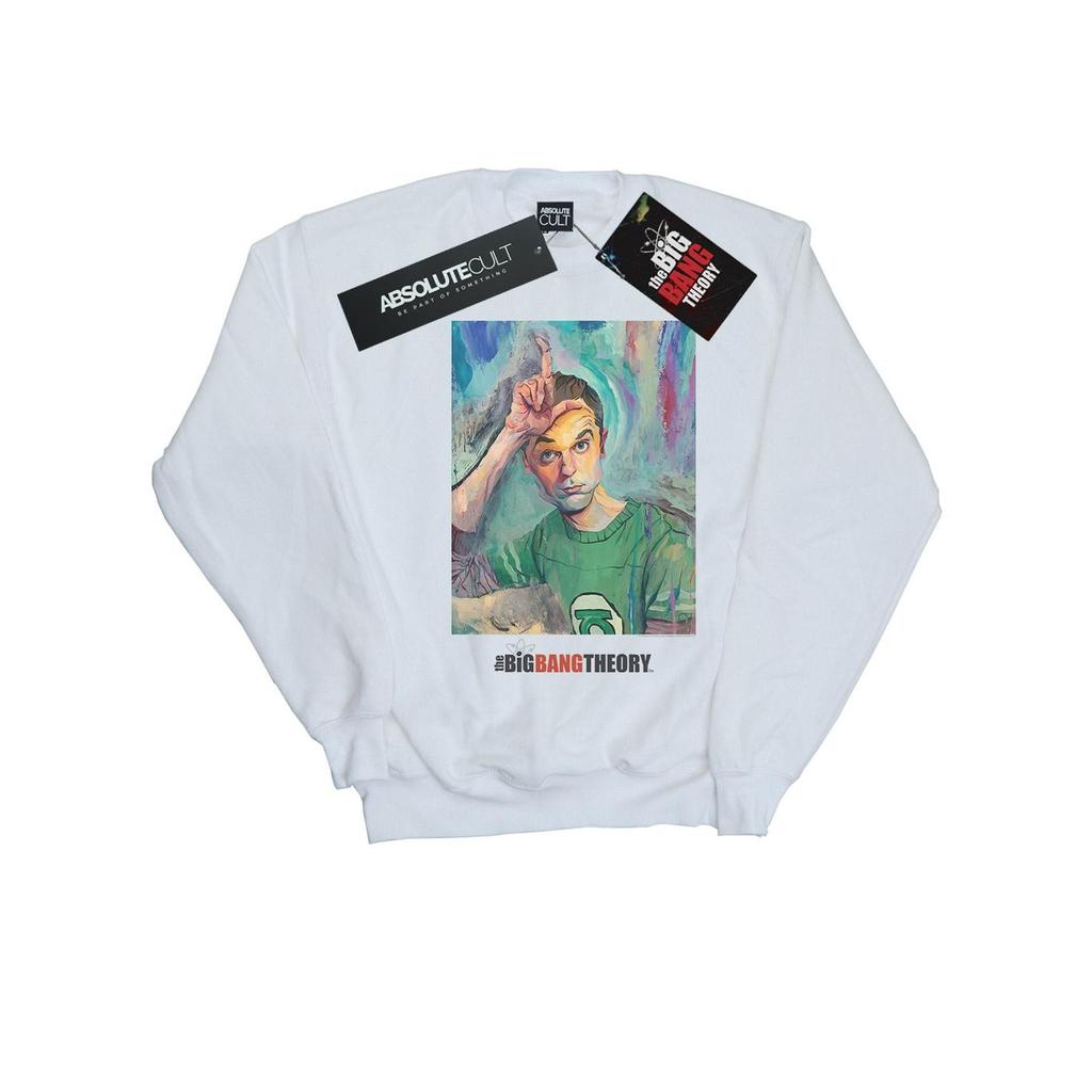 The Big Bang Theory Boys Sheldon Loser Painting Sweatshirt