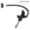 Universal Motorcycle Rear Foot Brake Pump One-line Hydraulic Master Oil Cylinder Durable for Scooter Dirt Bike Refit Upgrade