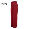 Women Pants Oversize Wide Leg Elastic Waist Casual Trousers Loose Fit Solid Color Thin Long Pants Daily Wear