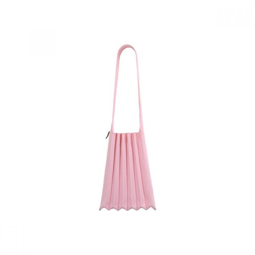 Pleatsmama Light Pink Shoulder Bag