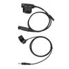 U94 PTT Adapter Cable Walkie Talkie Headset Adapter with Key Line Fit for UV XR UV 9R