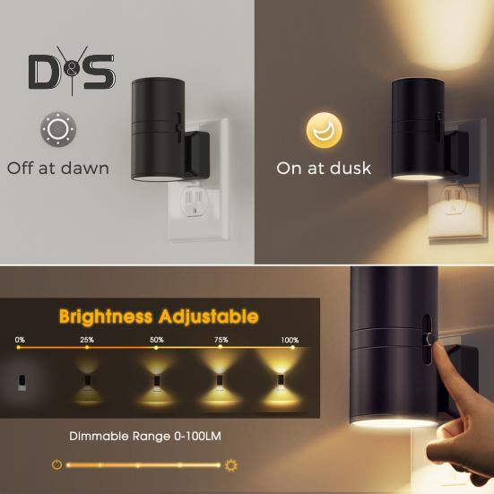 1/2 шт. светодиодный ночник с 16 цветами, высокая яркость, отсутствие мерцания, компактный дизайн, подключаемый ночник, прикроватная лампа