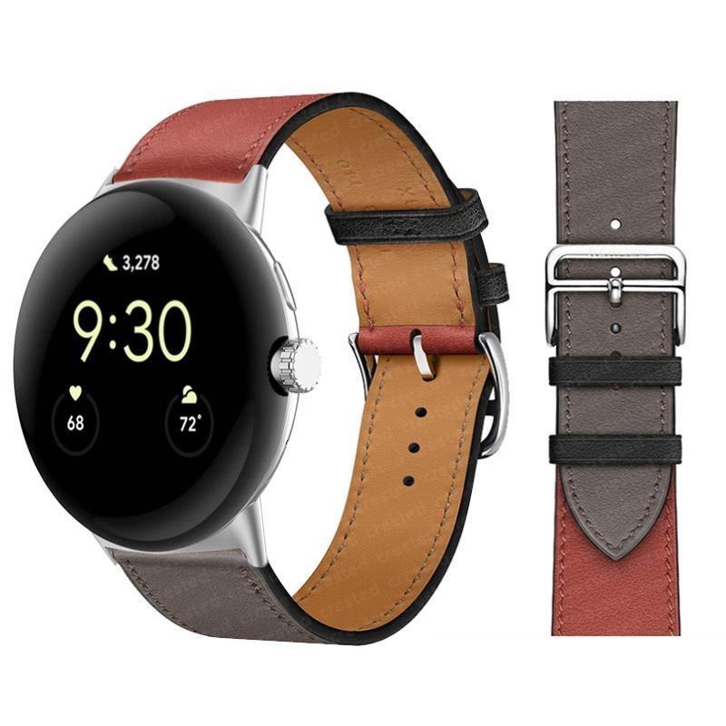 Кожаный ремешок для Google Pixel Watch Pixel Watch 2 Сменный ремешок для умных часов Браслет на запястье Браслеты Аксессуары для Pixel Watch