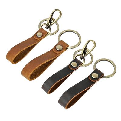 Винтажный кожаный брелок декоративный ретро брелок для рюкзака модный брелок для кошелька мягкие подвески для Нового года
