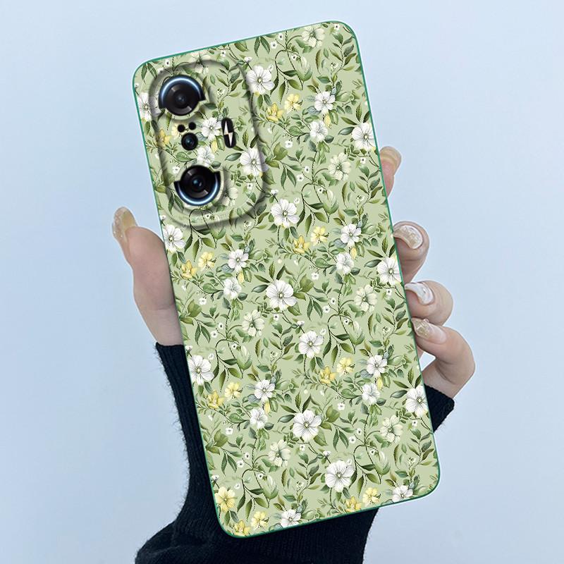 Для Poco F3 F4 GT Redmi K40 K50 Игровой Чехол Простота Мягкий Жидкий Силикон Корпус Телефона F4GT F3GT Защита Камеры Задняя Крышка