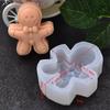 Gingerbread Man Silicone Mold New Gingerbread Sugar Cake DIY Candle Making Supplies Mould Festival Gifts Christmas Decoraions