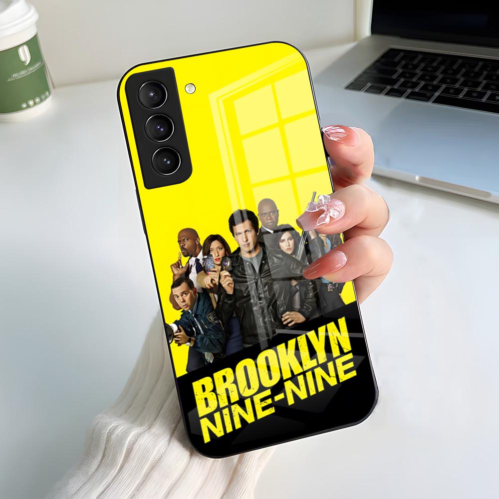 B-Brooklyn Nine-Nine 99 Phone Case For Samsung S26 S25 S24 FE S23 S22 S21 Plus S20 Ultra Note20Ultra Black Glass Cover