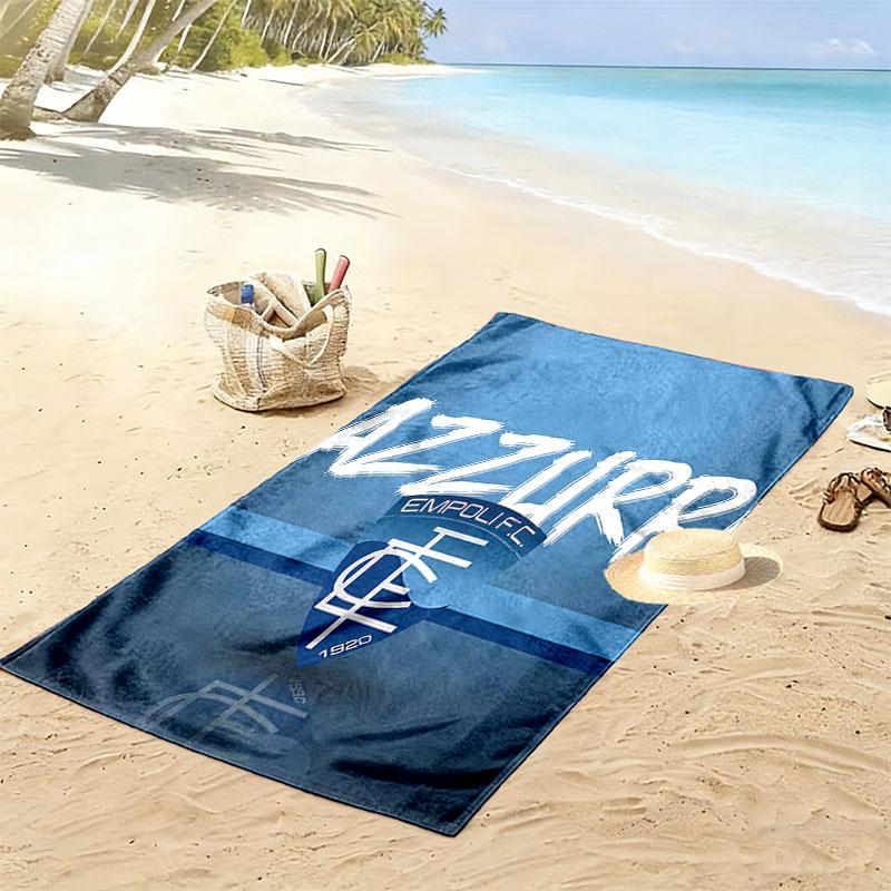 Empoli logo Print Beach Towel, Large Soft Quick Dry Towel for Beach Camping Swimming