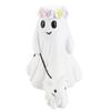 Ghost Walking Dog Statue Spooky Cute Resin Home Decoration Tabletop Ornament Ghost Dog Decor for