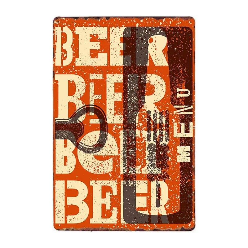 Pin Up девушки пиво металлические знаки винтажная доска сексуальная леди паб-бар настенный постер живопись домашний декор 20x30 см