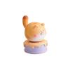 Exquisite Kitty Rotating Figurine Multicolor Table Ornament Cute Siamese Cat Statue  Car Ornaments