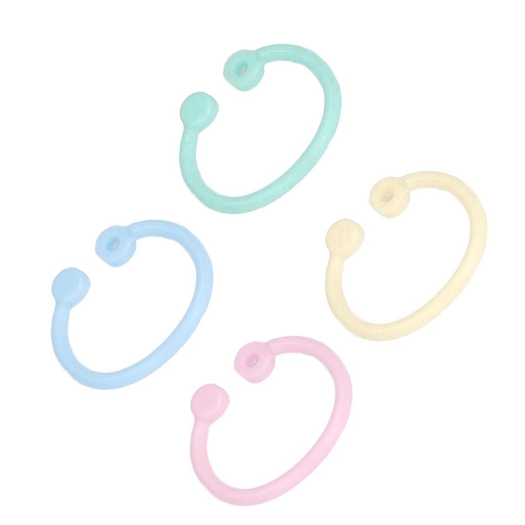 160 шт. колец из полиэтиленового материала, легкое широкое применение, кольца для книг, ключей, документов