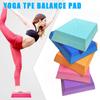 Балансировочная доска, коврик для йоги из ТПЭ, стабилизирующая подушка, тренажер для упражнений, противоскользящий для тренировки, стабилизация лодыжки, восстановление, тренировка