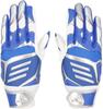Adidas Baseball Batting JL LBG904 Gloves, 51, Junior, Blue/Silver (2313),