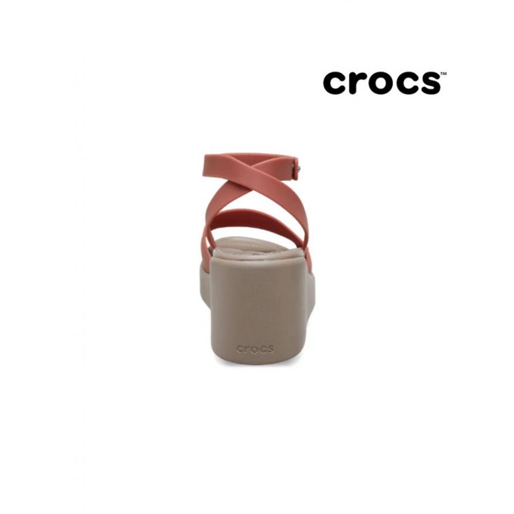 Crocs Женские босоножки Brooklyn Ankle Strap Wedge Spice 209406 2dt