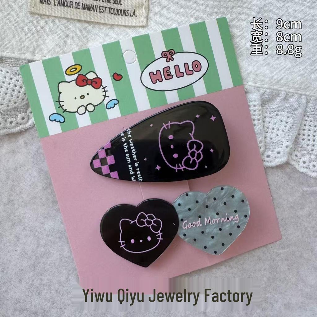 Cute Kitty Cat Rocking Hair Clip for Baby and Children's Bangs