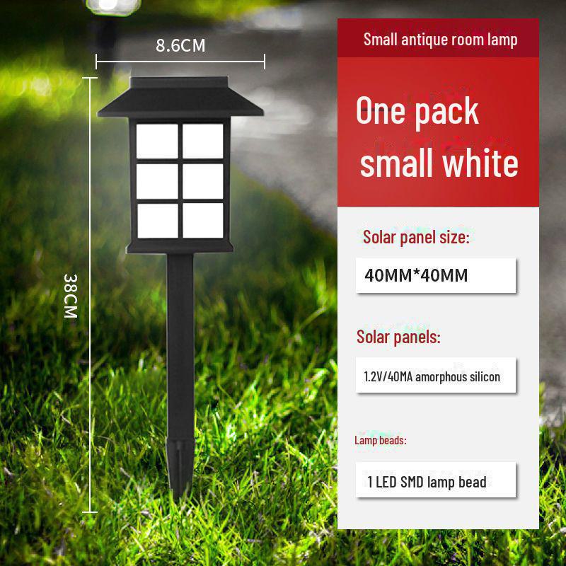 Водонепроницаемый солнечный садовый светильник CrossBorder: Декоративный светильник для сада и газонов, а также площадей.