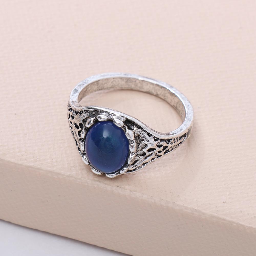 Size 5-11 Jewelry New Fashion Luminous Color Change Rings Temperature Control Mood Ring