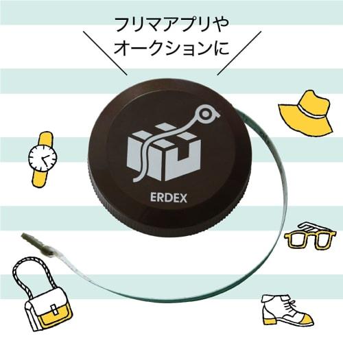 ERDEX Delivery Tape Measure, Color-Coded, Sizes 60-160, Automatic Retraction, Perfect for Shipping On Marketplace Apps and Auctions