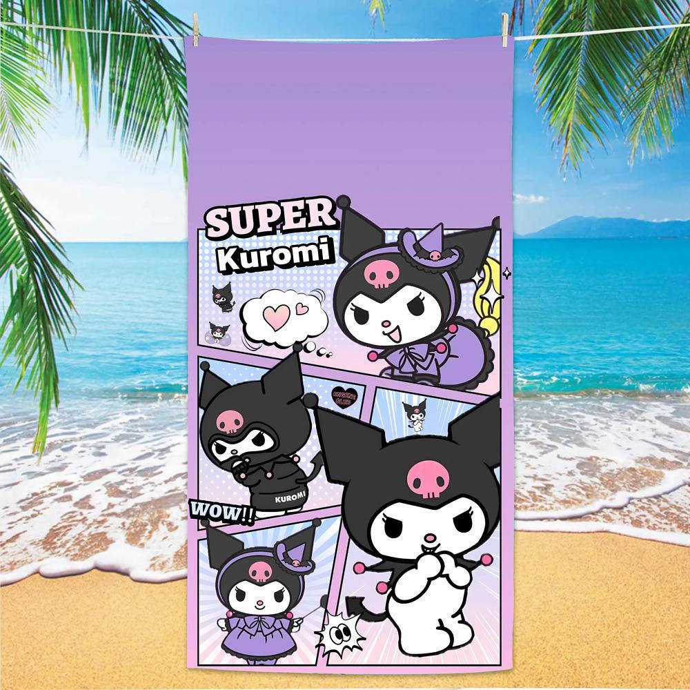 New Printed Beach Towel Stitch Kulomie Beach Towel Children'S Cartoon Towel Cloth