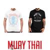 Футболка с принтом тайского бокса 3D для детей, мужчин и женщин, унисекс, спортивная, уличная, с короткими рукавами, летняя одежда, топы