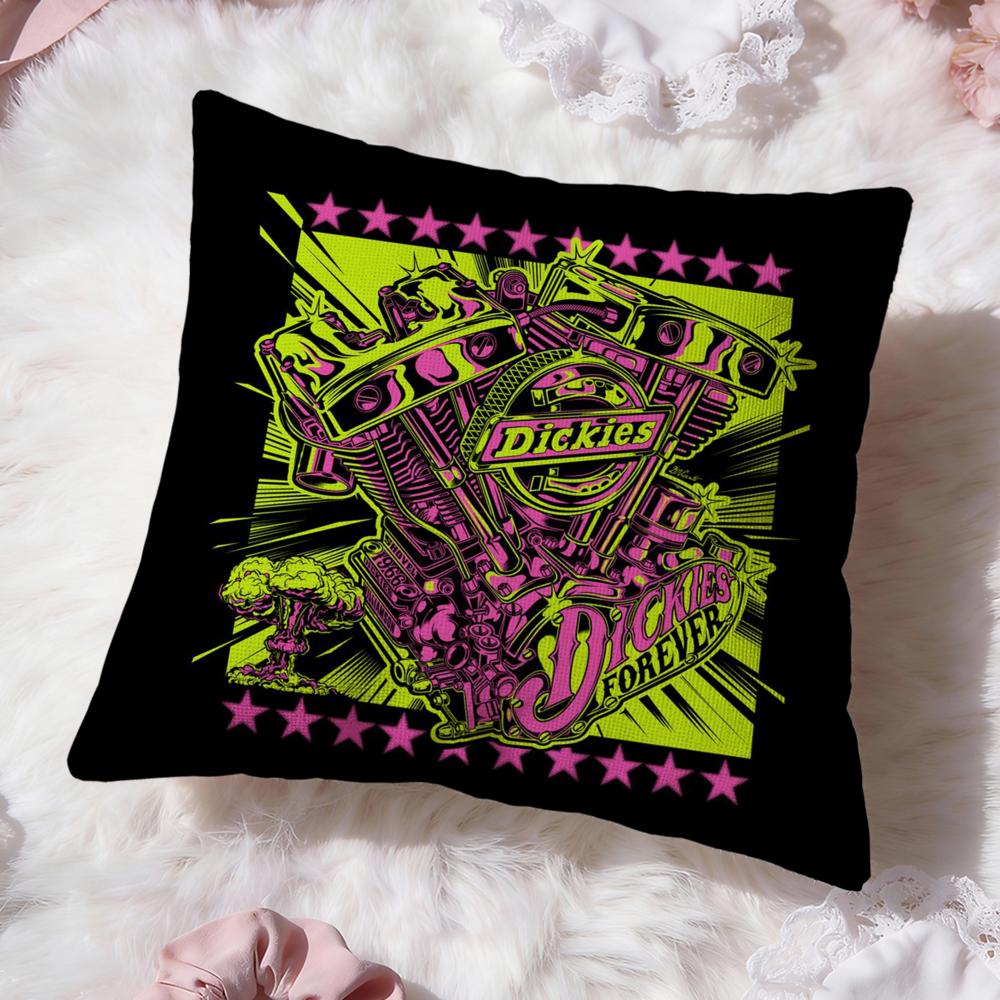 Luxury D-DickiesS Cushion Cover Premium Comfort Reversible Pillow Cove -Two in One Design for Any Room & Car Interior