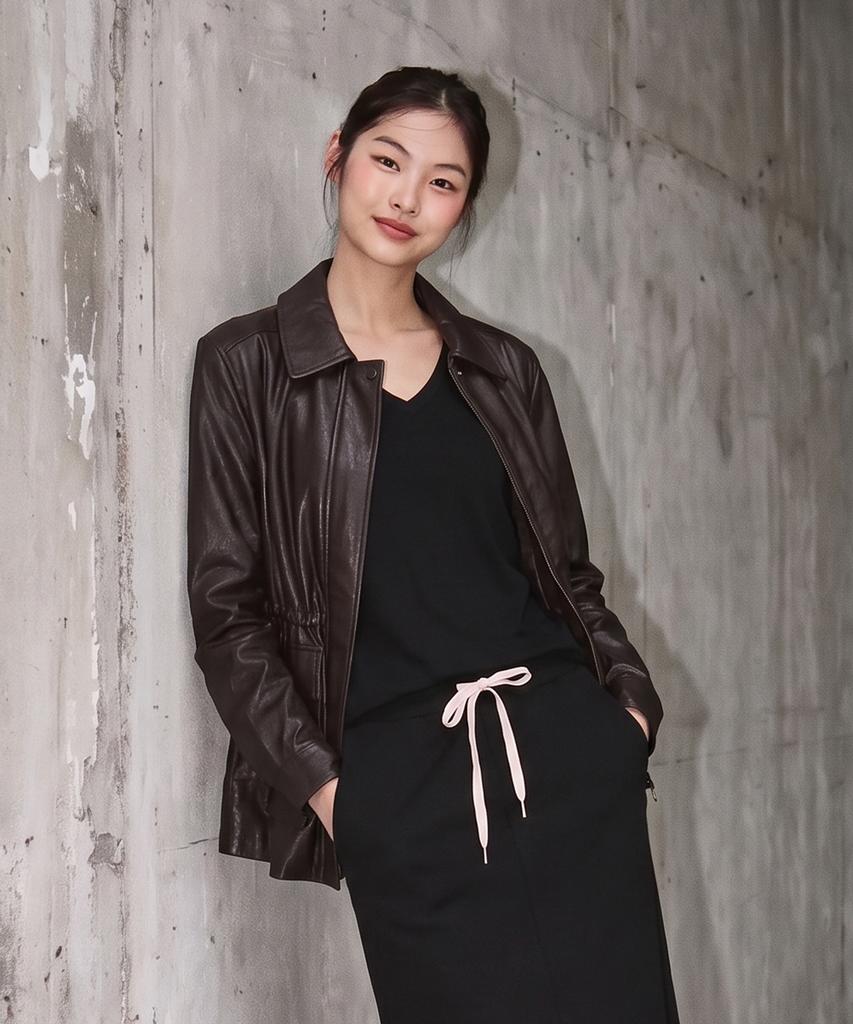 METAPHER Met Soft Flap Pocket Paw Leather Jacket 2 Colors