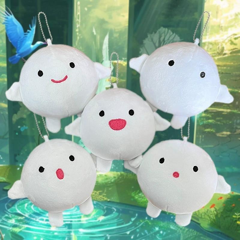 5 Styles Plush Warawara Plush Playthings Animation Smile Expression Plush Playthings Laugh Smile How Do You Live Plush-Filled Animal Plaything warm