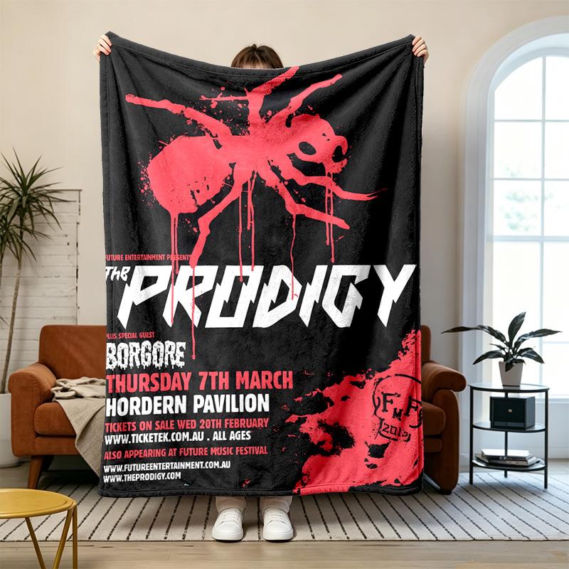 The Prodigy Soft and comfortable flannel Suitable for sofas living rooms outdoor camping travel and also makes a great anniversary gift