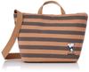 Snoopy SNOOPY Shoulder Tote Bag IP Deli Border 8261 Beige [Routeto] Peanuts-7P Women's