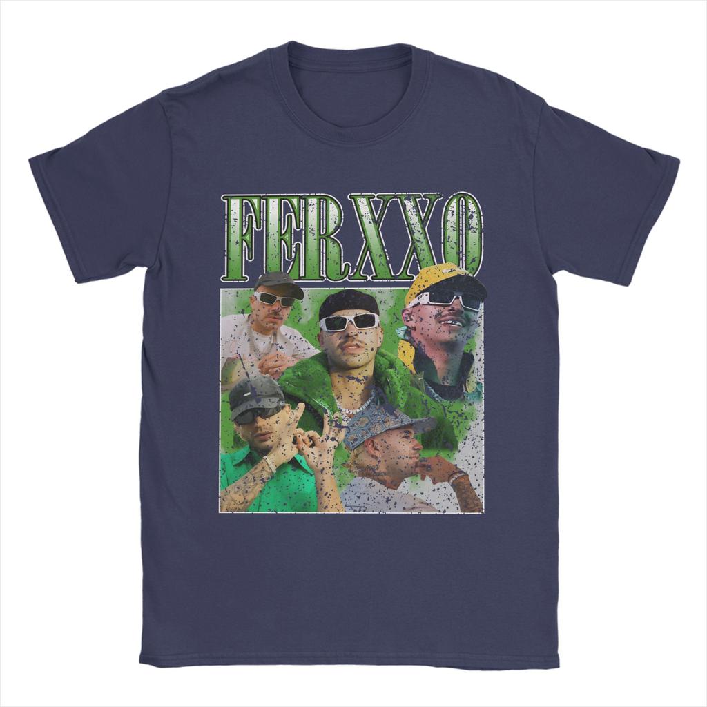 Feid Ferxxo T Shirt Male Streetwear T Shirts Summer Crewneck Fashion Tee Shirt Casual Oversized Tops