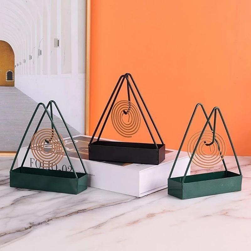 Пластиковый держатель для москитных спиралей, подставки для благовоний, рамка-горелка, подставка для отпугивателя насекомых и комаров, для улицы, пешего туризма, кемпинга, держатель для спиралей