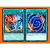 Set of 2 Quarter Century Legendary Selection Hero Deck Parts: Fusion Illustration & Standard Illustration